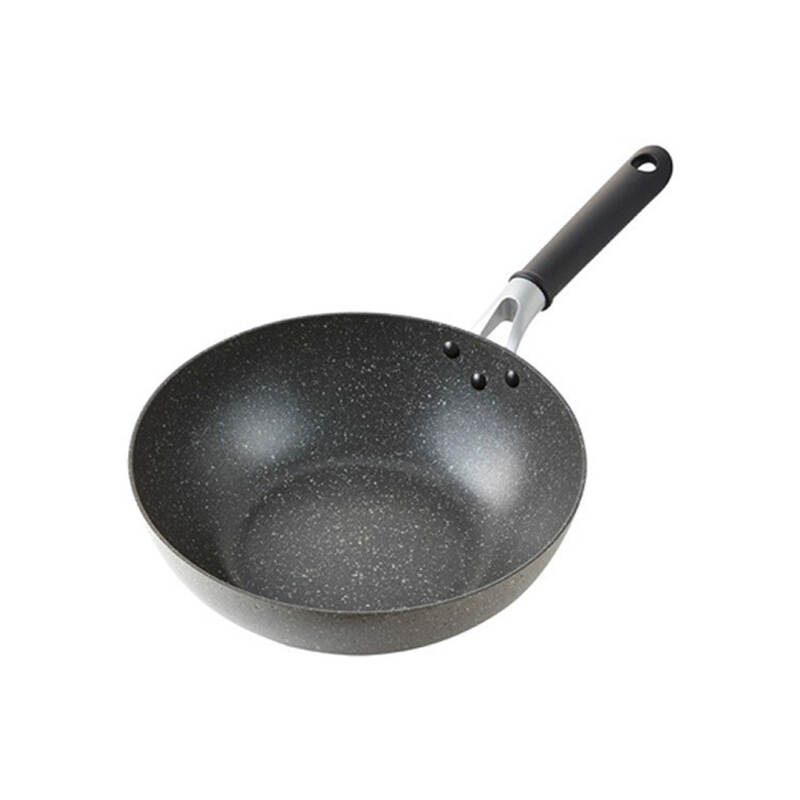 Chảo Beet Marble Sâu Lòng Bằng Nhôm 28cm (Sử Dụng Bếp Từ) - 3 Màu (Xám, Vân Đá, Đỏ Rượu) - Locknlock - LED4285 image number null